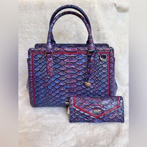 Brahmin small Finley and Veronica wallet